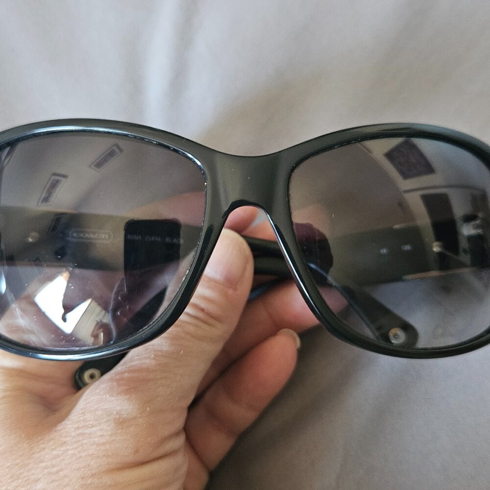 Black Coach sunglasses